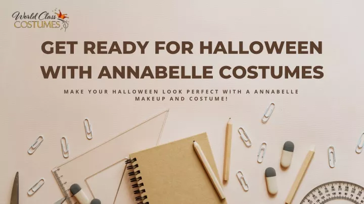 get ready for halloween with annabelle costumes