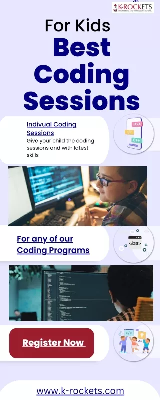 Get the best coding sessions for your kids
