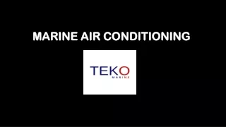 marine air conditioning