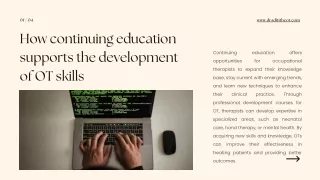 OT continuing education courses online