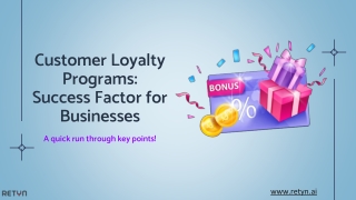 Build Loyal Customers with Innovative Loyalty Programs