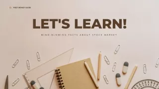 Stock market for beginners