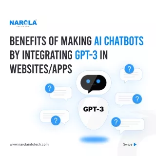 Benefits of Making AI Chatbots by Integrating GPT-3 in Websites-Apps