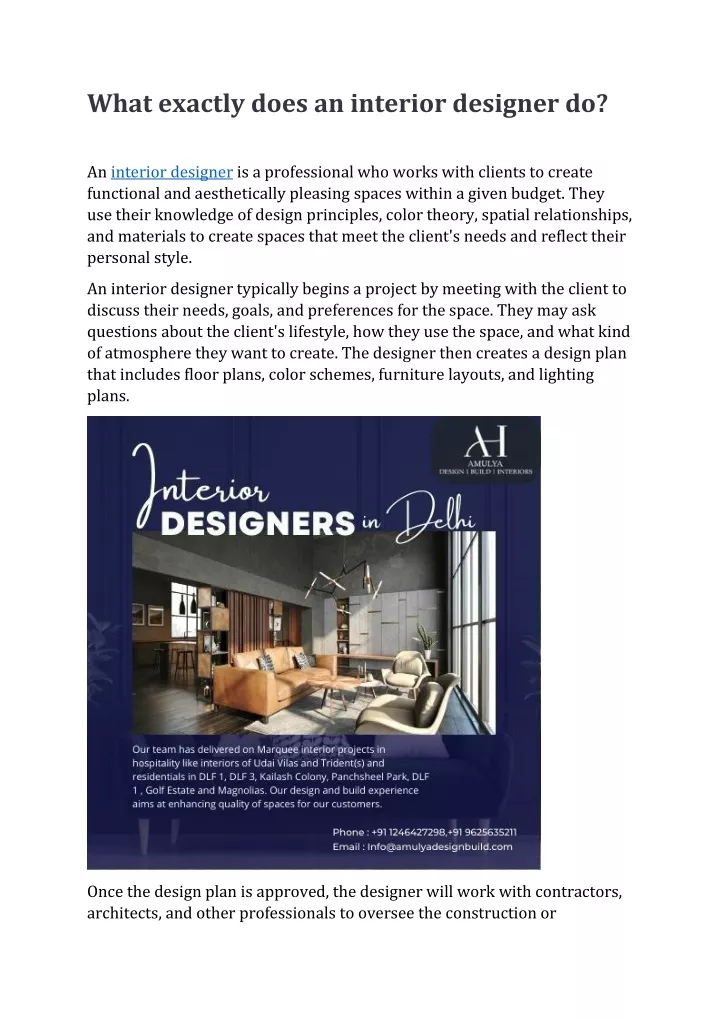 PPT - Interior Designers PowerPoint Presentation, free download - ID ...