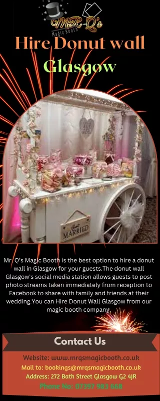 Add Donuts Wall and Flower wall For making an Event Amazing