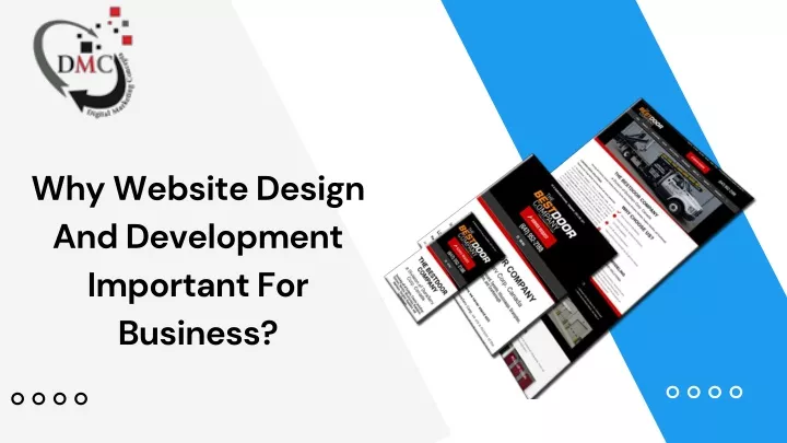 why website design and development important