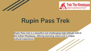 rupin pass trek