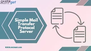 simple mail transfer protocol server