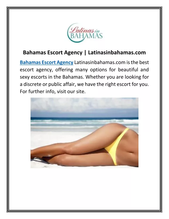 bahamas escort agency latinasinbahamas com