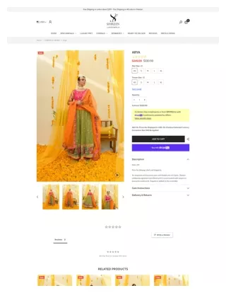 Best Selling Mehndi Dresses 2023