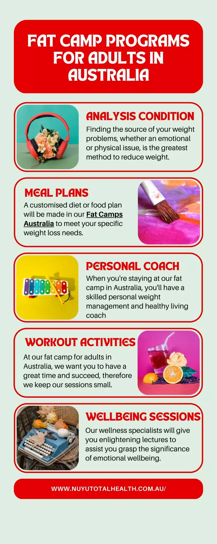 fat camp programs for adults in australia