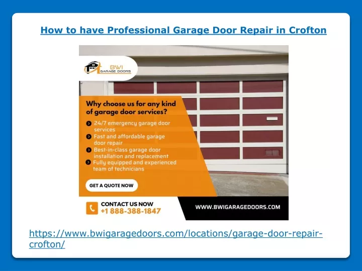 how to have professional garage door repair