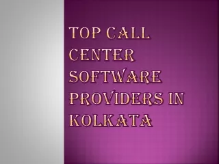 Top Call Center Software Providers in Kolkata_Cloudshope