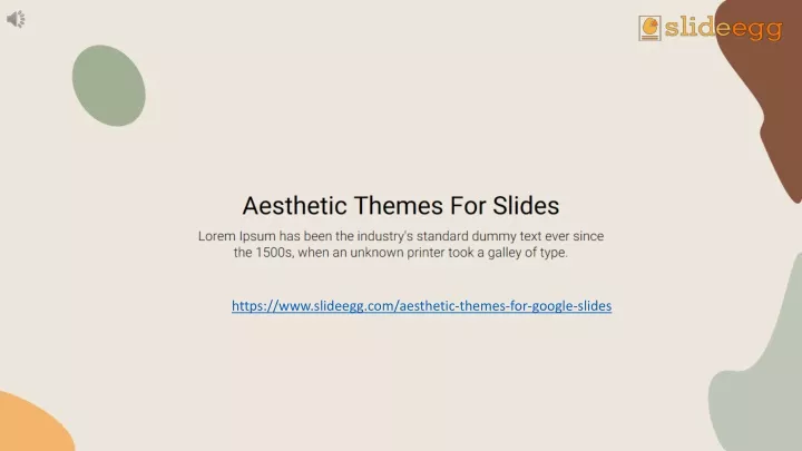 https www slideegg com aesthetic themes