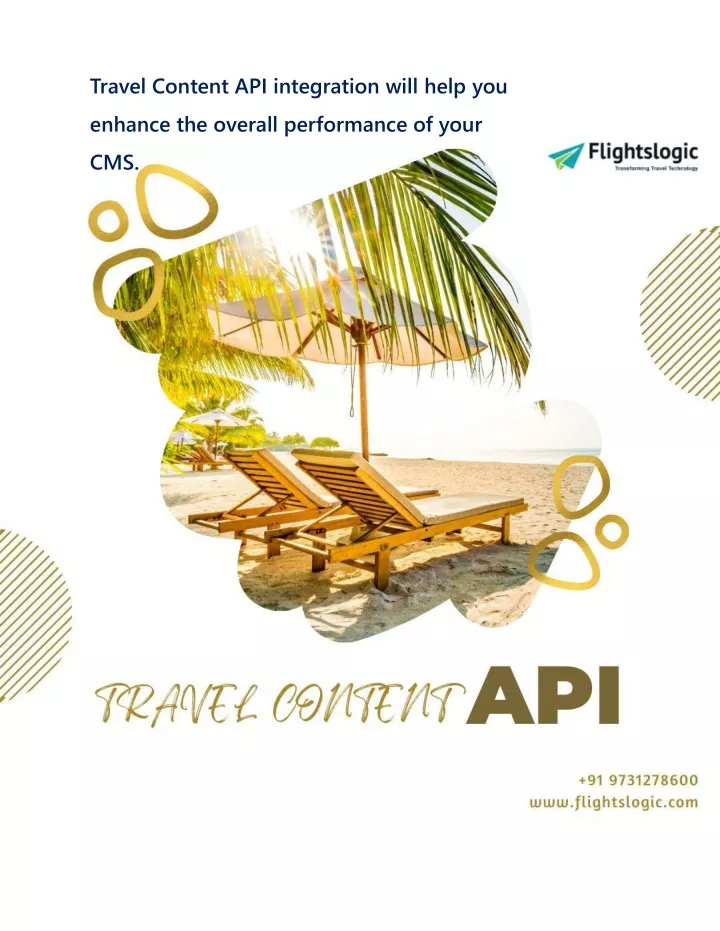 travel content api integration will help