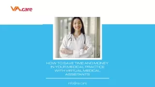 medical virtual assistant