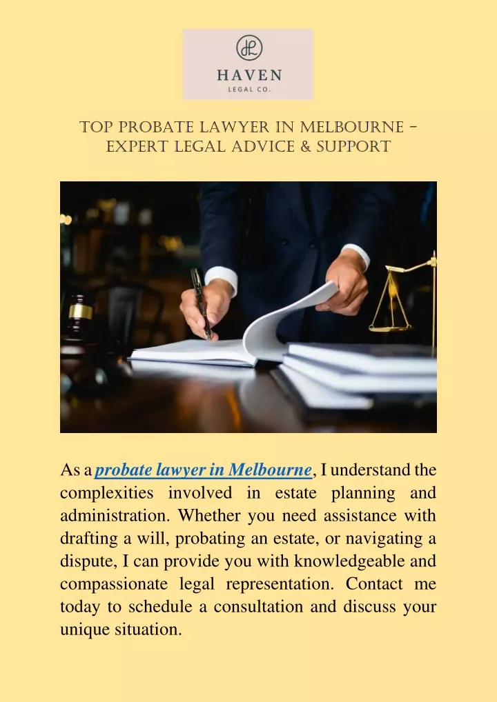 top probate lawyer in melbourne expert legal