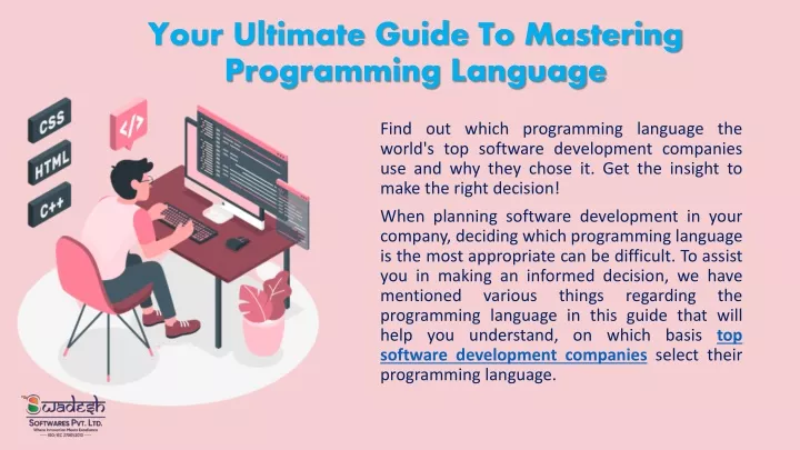 your ultimate guide to mastering programming language