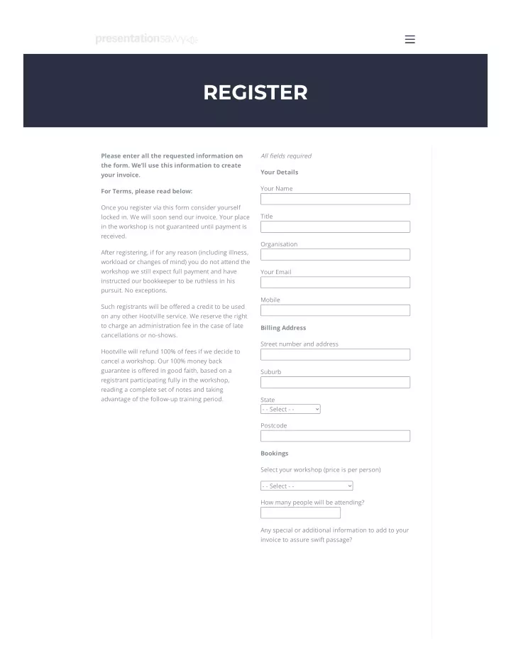 register