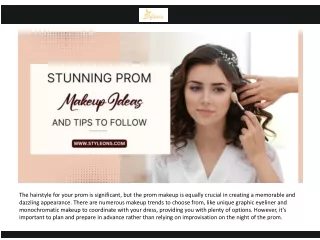 STUNNING PROM MAKEUP IDEAS AND TIPS TO FOLLOW