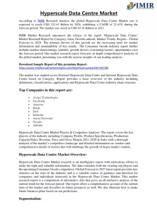 hyperscale data centre market