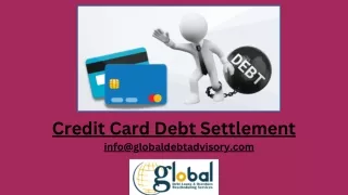 Credit Card Debt Settlement