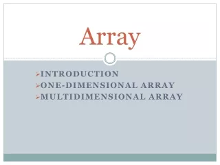 array
