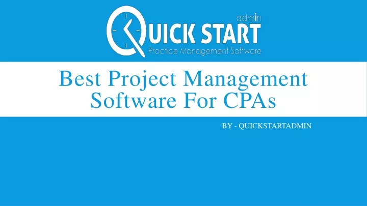 best project management software for cpas