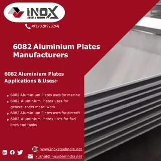 6082 T6 Aluminium Sheet |  6061 T6 Aluminium Sheet | 5052 Aluminium Sheet - Inox