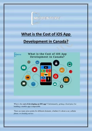 what is the cost of ios app