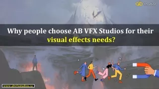 Why people choose AB VFX Studios for their visual effects needs