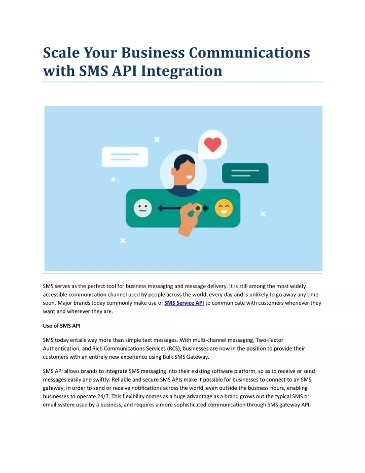 scale your business communications with