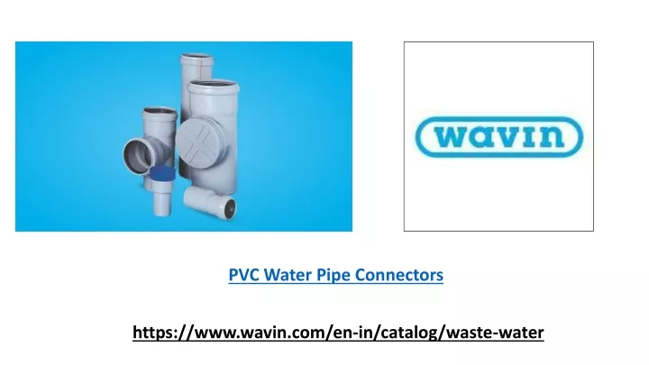 pvc water pipe connectors