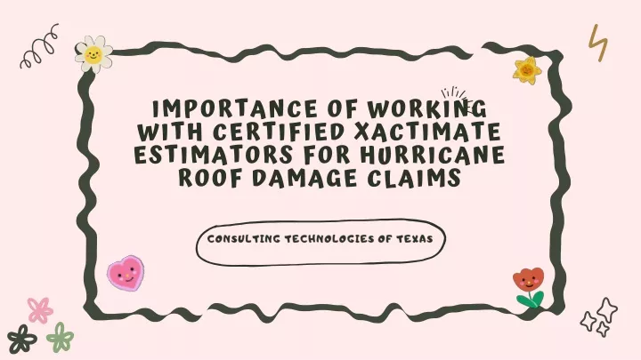 importance of working with certified xactimate