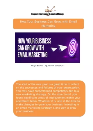 How Your Business Can Grow with Email Marketing