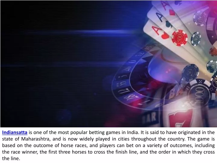 indiansatta is one of the most popular betting