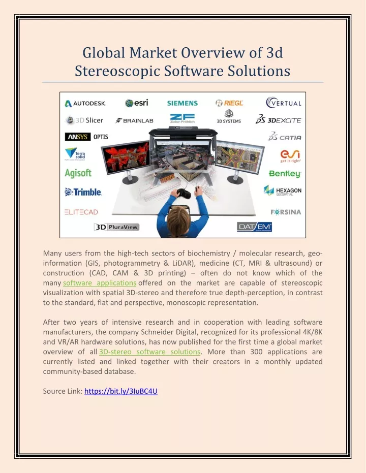 global market overview of 3d stereoscopic