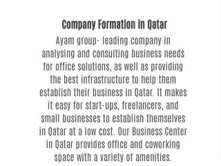 company formation in qatar ayam group leading