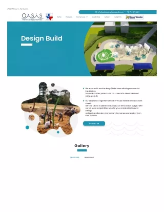 Our Design Services Splash Pad Construction | Oasis Water Playgrounds