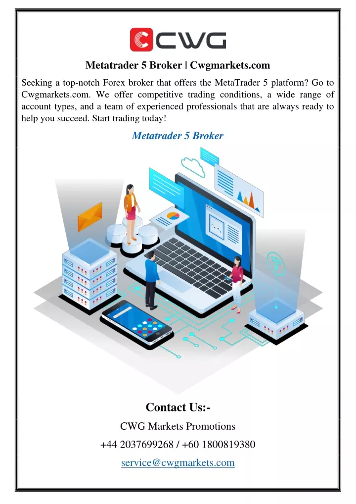 metatrader 5 broker cwgmarkets com