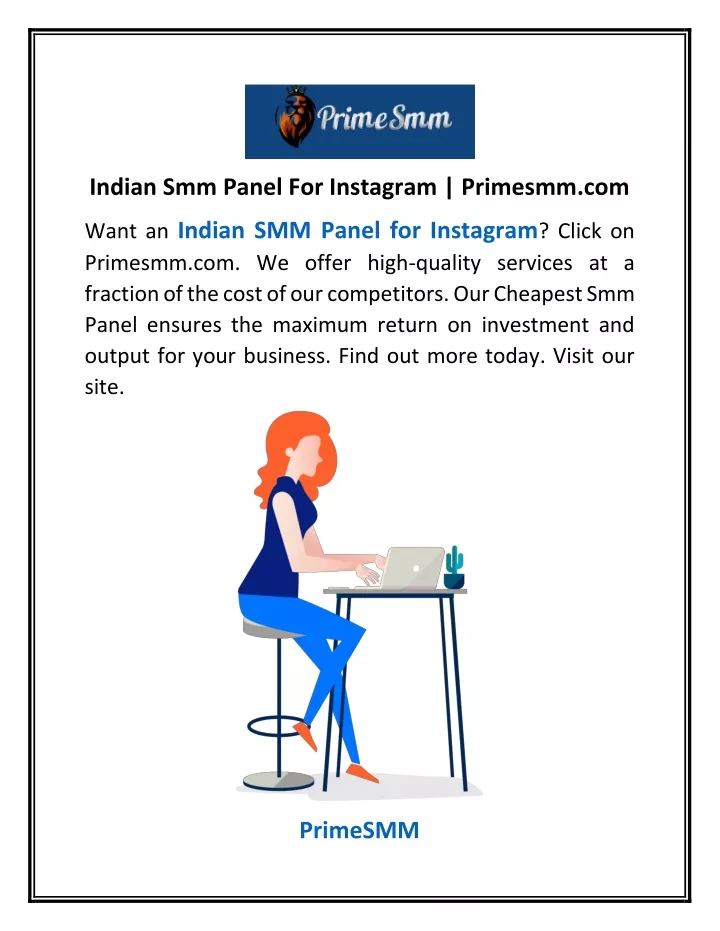 indian smm panel for instagram primesmm com