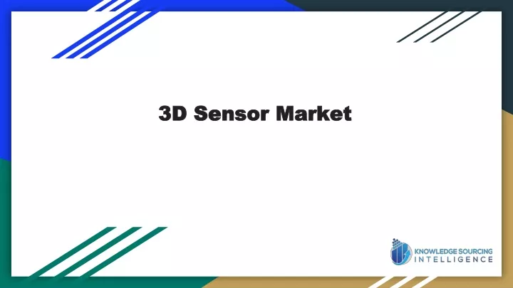 3d sensor market