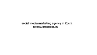 social media marketing agency in Kochi