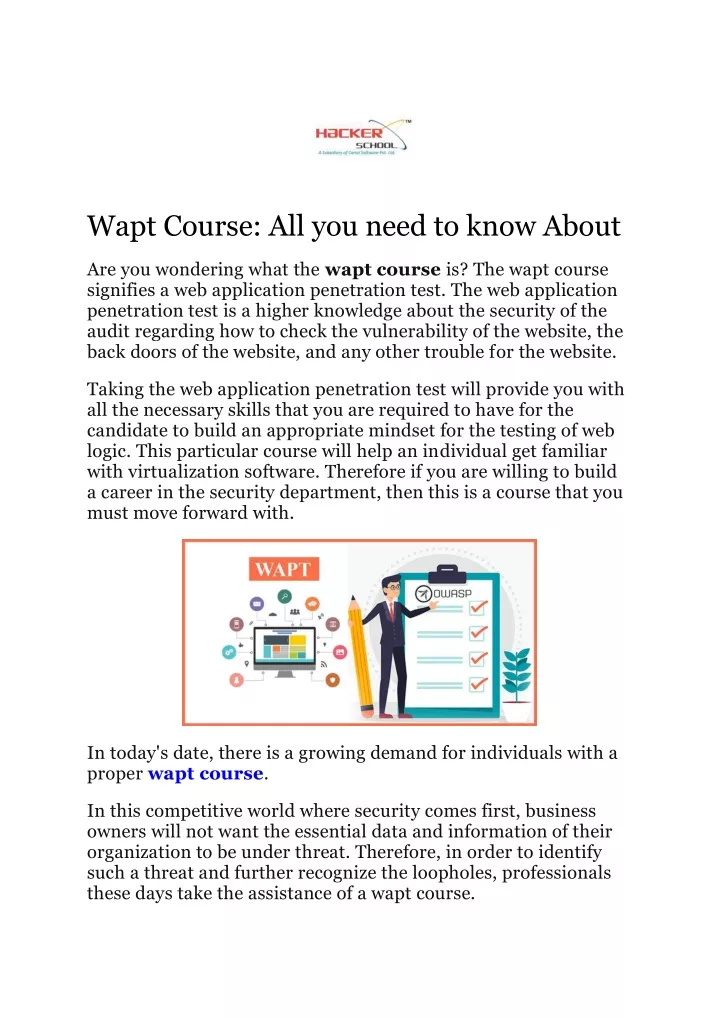 wapt course all you need to know about
