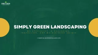 Commercial Landscaping Daniel Island, SC - Simply Green Landscaping