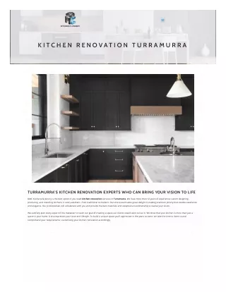 Kitchen Renovation Turramurra