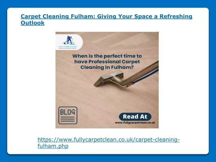 carpet cleaning fulham giving your space