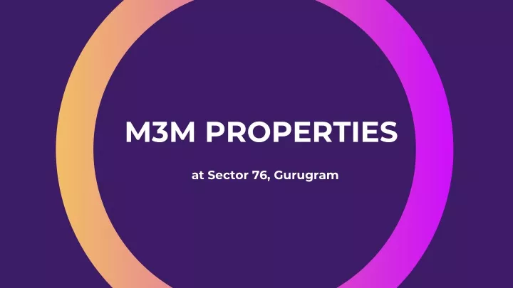 m3m properties