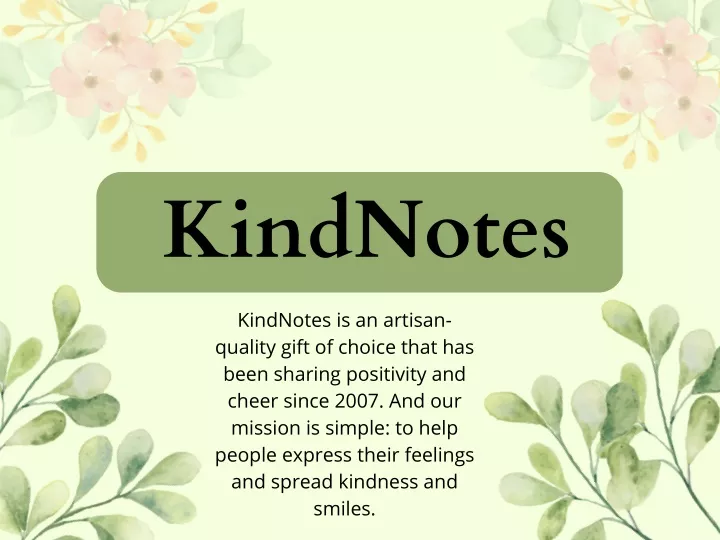 kindnotes