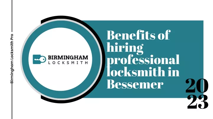 benefits of hiring professional locksmith